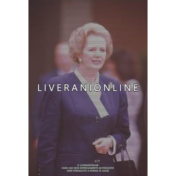 DIAP-RETROSPETTIVA MARGARET THATHCER POLITICA NELLA FOTO MARGARET THATHCER A VENEZIA NELL\'ANNO 1987 AG ALDO LIVERANI SAS