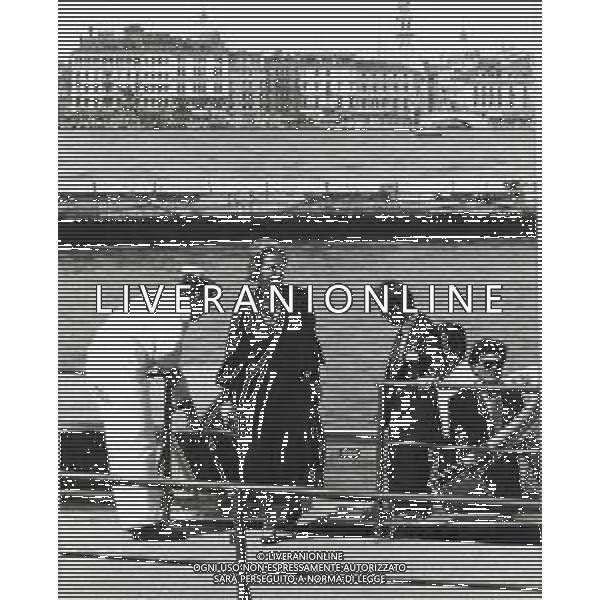 ST-RETROSPETTIVA MARGARET THATHCER POLITICA NELLA FOTO MARGARET THATHCER A VENEZIA NELL\'ANNO 1987 AG ALDO LIVERANI SAS