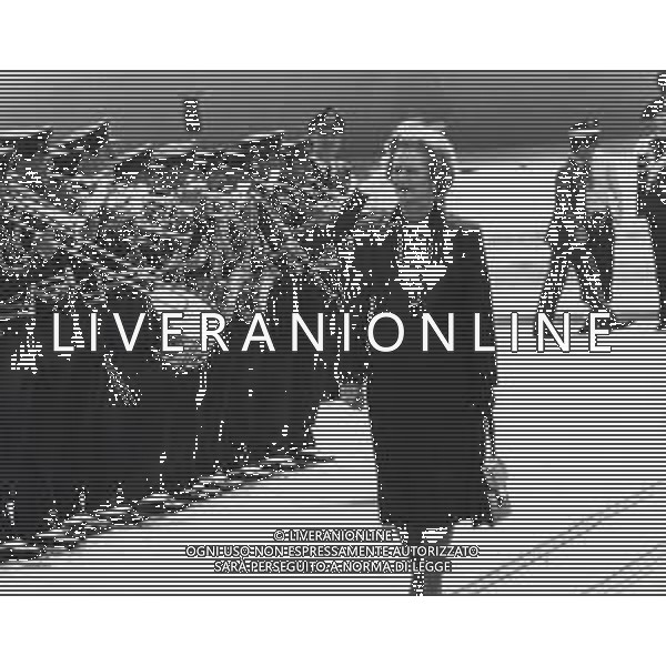 ST-RETROSPETTIVA MARGARET THATHCER POLITICA NELLA FOTO MARGARET THATHCER A VENEZIA NELL\'ANNO 1987 AG ALDO LIVERANI SAS