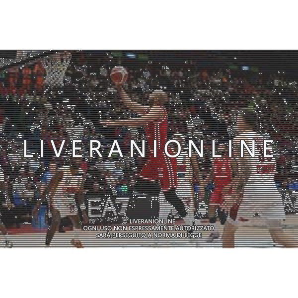 TVRG Olimpia Milano vs Reyer Venezia nella foto Shavon Shields (Olimpia Milano) Assago (MI) 26-10-2025 Unipol Forum EA7 Emporio Armani Milano vs Umana Reyer Venezia Campionato Serie A Unipol - 4a giornata foto Roberto Garavaglia/Agenzia Aldo Liverani sas