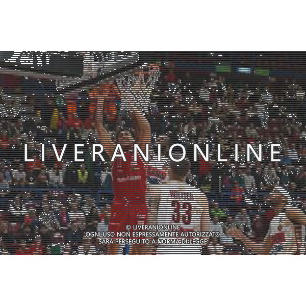 TVRG Olimpia Milano vs Reyer Venezia nella foto Quinn Ellis (Olimpia Milano) Assago (MI) 26-10-2025 Unipol Forum EA7 Emporio Armani Milano vs Umana Reyer Venezia Campionato Serie A Unipol - 4a giornata foto Roberto Garavaglia/Agenzia Aldo Liverani sas