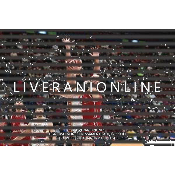 TVRG Olimpia Milano vs Reyer Venezia nella foto Marko Guduric (Olimpia Milano) Assago (MI) 26-10-2025 Unipol Forum EA7 Emporio Armani Milano vs Umana Reyer Venezia Campionato Serie A Unipol - 4a giornata foto Roberto Garavaglia/Agenzia Aldo Liverani sas