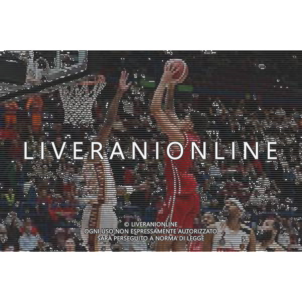 TVRG Olimpia Milano vs Reyer Venezia nella foto Quinn Ellis (Olimpia Milano) Assago (MI) 26-10-2025 Unipol Forum EA7 Emporio Armani Milano vs Umana Reyer Venezia Campionato Serie A Unipol - 4a giornata foto Roberto Garavaglia/Agenzia Aldo Liverani sas