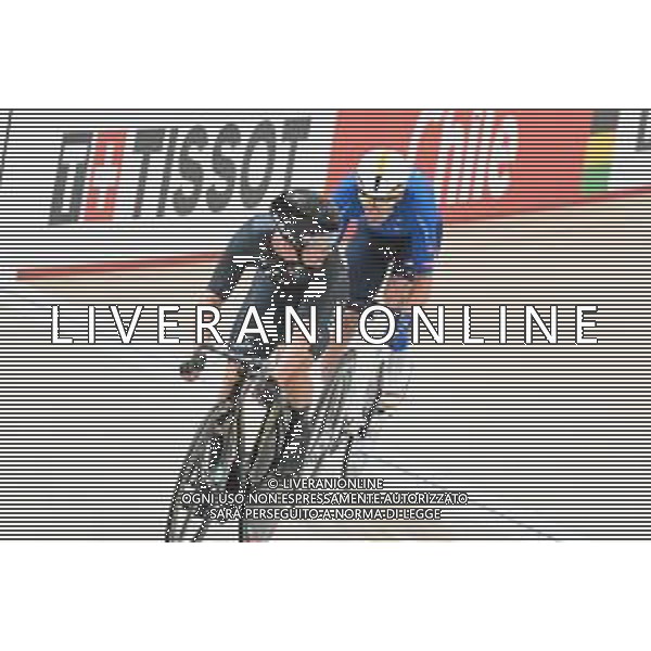 26-10-2025 World Championships Elite Track; Giornata 05; 2025, Lotto; 2025, New Zealand; Viviani, Elia; Stewart, Campbell; Santiago Del Cile - Velodromo Penalolen; ©SIROTTI - AGENZIA ALDO LIVERANI SAS