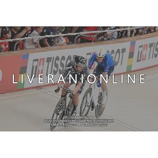 26-10-2025 World Championships Elite Track; Giornata 05; 2025, Lotto; 2025, New Zealand; Viviani, Elia; Stewart, Campbell; Santiago Del Cile - Velodromo Penalolen; ©SIROTTI - AGENZIA ALDO LIVERANI SAS