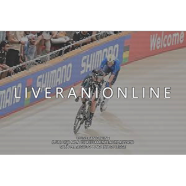 26-10-2025 World Championships Elite Track; Giornata 05; 2025, Lotto; 2025, New Zealand; Viviani, Elia; Stewart, Campbell; Santiago Del Cile - Velodromo Penalolen; ©SIROTTI - AGENZIA ALDO LIVERANI SAS