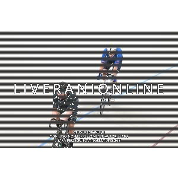 26-10-2025 World Championships Elite Track; Giornata 05; 2025, Lotto; 2025, New Zealand; Viviani, Elia; Stewart, Campbell; Santiago Del Cile - Velodromo Penalolen; ©SIROTTI - AGENZIA ALDO LIVERANI SAS