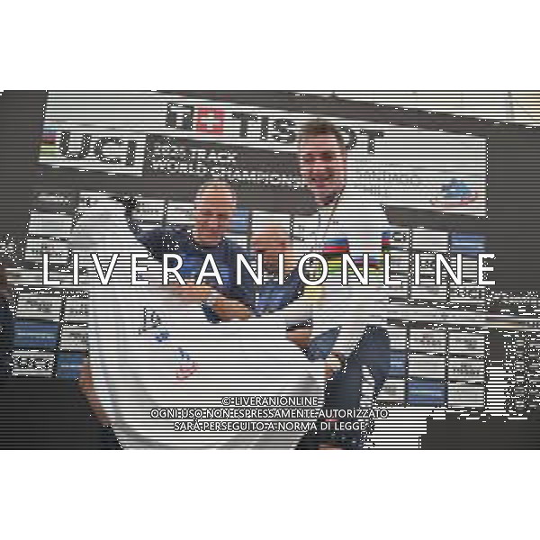 26-10-2025 World Championships Elite Track; Giornata 05; 2025, Lotto; Viviani, Elia; Dagnoni, Cordiano; Santiago Del Cile - Velodromo Penalolen; ©SIROTTI - AGENZIA ALDO LIVERANI SAS