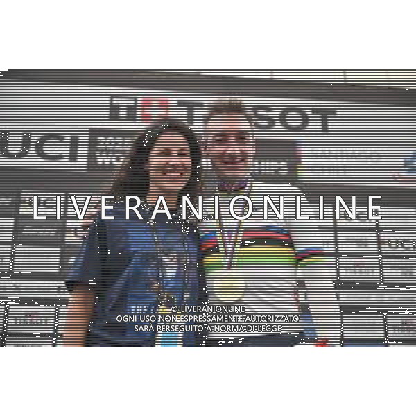 26-10-2025 World Championships Elite Track; Giornata 05; 2025, Lotto; Viviani, Elia; Cecchini, Elena; Santiago Del Cile - Velodromo Penalolen; ©SIROTTI - AGENZIA ALDO LIVERANI SAS