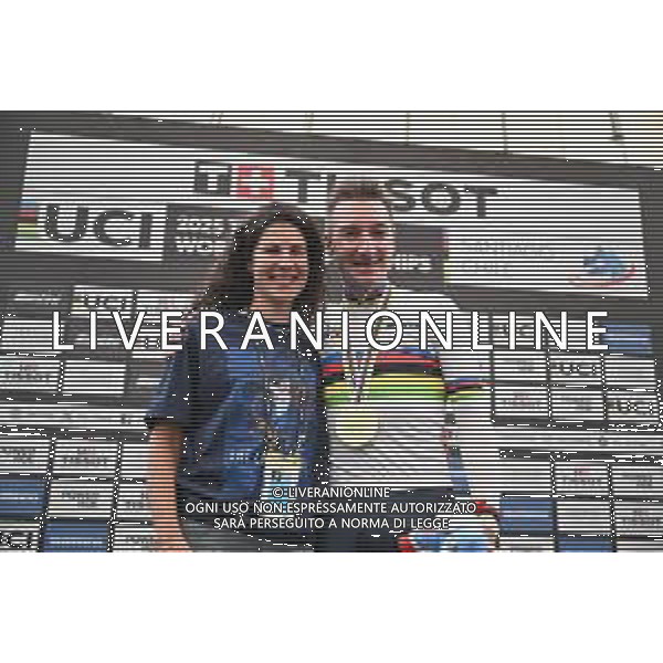 26-10-2025 World Championships Elite Track; Giornata 05; 2025, Lotto; Viviani, Elia; Cecchini, Elena; Santiago Del Cile - Velodromo Penalolen; ©SIROTTI - AGENZIA ALDO LIVERANI SAS
