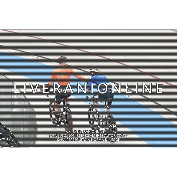 26-10-2025 World Championships Elite Track; Giornata 05; 2025, Lotto; 2025, Olanda; Viviani, Elia; Havik, Yoeri; Santiago Del Cile - Velodromo Penalolen; ©SIROTTI - AGENZIA ALDO LIVERANI SAS