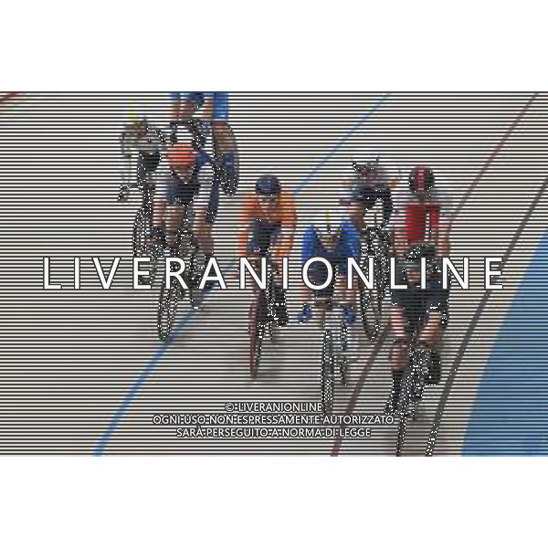 26-10-2025 World Championships Elite Track; Giornata 05; 2025, Lotto; 2025, New Zealand; 2025, Olanda; Viviani, Elia; Stewart, Campbell; Havik, Yoeri; Santiago Del Cile - Velodromo Penalolen; ©SIROTTI - AGENZIA ALDO LIVERANI SAS