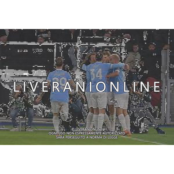 Lazio vs Juventus Campionato Serie A Enilive - 8 Giornata Stadio Olimpico - Roma 26-10-2025 nella foto Esultanza Lazio Foto Federico Gaetano - ag Aldo liverani- AGENZIA ALDO LIVERANI SAS
