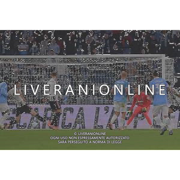 Lazio vs Juventus Campionato Serie A Enilive - 8 Giornata Stadio Olimpico - Roma 26-10-2025 nella foto Gatti salva sulla linea Foto Federico Gaetano - ag Aldo liverani