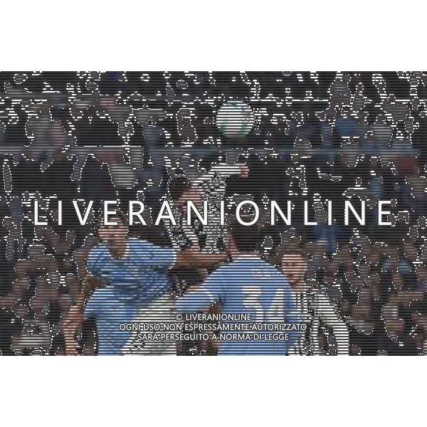 Lazio vs Juventus Campionato Serie A Enilive - 8 Giornata Stadio Olimpico - Roma 26-10-2025 nella foto Romagnoli e Vlahovic Foto Federico Gaetano - ag Aldo liverani- AGENZIA ALDO LIVERANI SAS