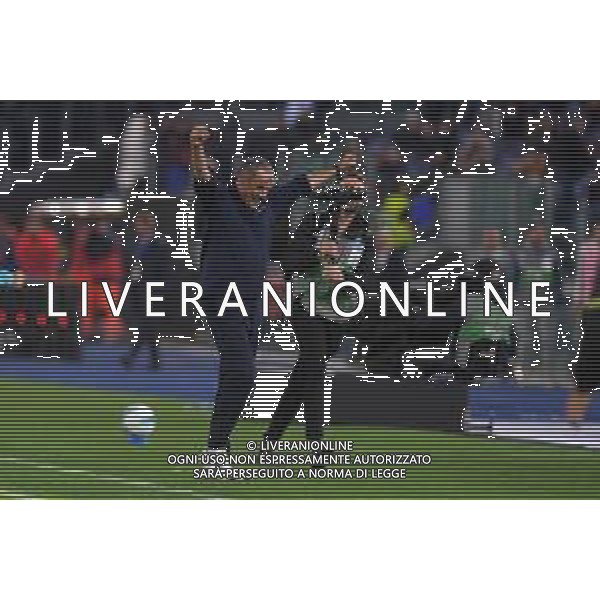 Lazio vs Juventus Campionato Serie A Enilive - 8 Giornata Stadio Olimpico - Roma 26-10-2025 nella foto Esultanza finale Maurizio Sarri Foto Federico Gaetano - ag Aldo liverani- AGENZIA ALDO LIVERANI SAS