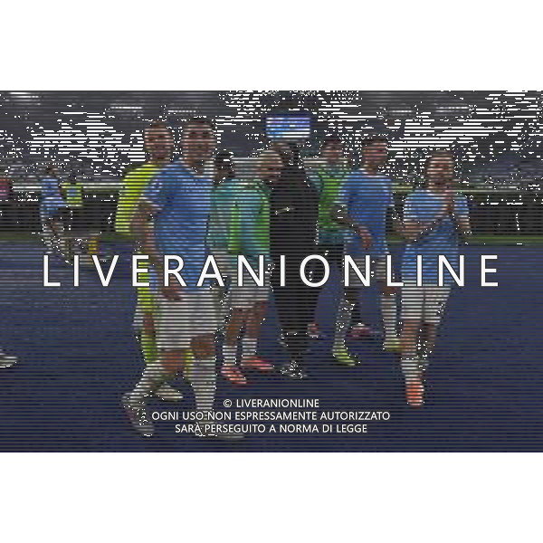 Lazio vs Juventus Campionato Serie A Enilive - 8 Giornata Stadio Olimpico - Roma 26-10-2025 nella foto Esultanza finale Lazio Foto Federico Gaetano - ag Aldo liverani- AGENZIA ALDO LIVERANI SAS