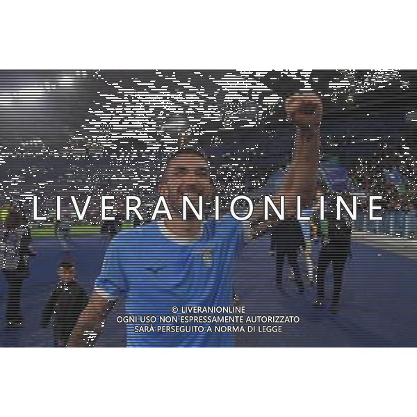 Lazio vs Juventus Campionato Serie A Enilive - 8 Giornata Stadio Olimpico - Roma 26-10-2025 nella foto Esultanza Danilo Cataldi Foto Federico Gaetano - ag Aldo liverani- AGENZIA ALDO LIVERANI SAS