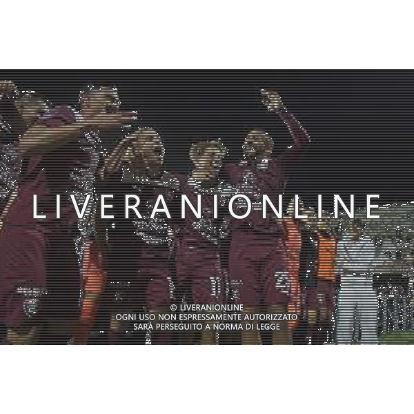 26 10 2025 - Salerno. Stadio Arechi. Serie C. Salernitana-Casertana Nella foto festeggiamenti finali Salernitana Foto Giuseppe Cuozzo/Agenzia Liverani