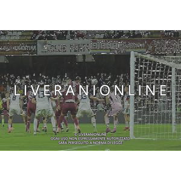 26 10 2025 - Salerno. Stadio Arechi. Serie C. Salernitana-Casertana Nella foto gol 2-0 di Vladimir Golemic Foto Giuseppe Cuozzo/Agenzia Liverani