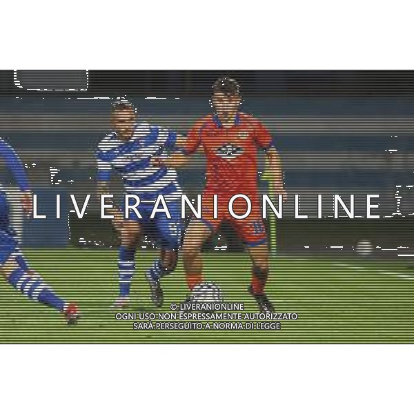 TVRCOR – Pro Patria vs Ospitaletto Franciacorta – Serie C – 11a giornata Campionato Calcio Serie C Lega Pro Busto Arsizio (VA) 26-10-2025 Stadio Carlo Speroni nella foto Christian Dimarco e Matteo Gualandris FOTO ROBERTA CORRADIN-AG ALDO LIVERANI9 SAS