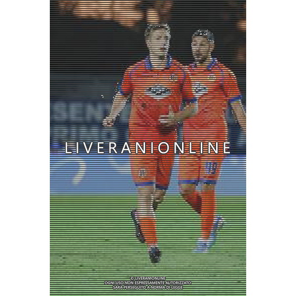 TVRCOR – Pro Patria vs Ospitaletto Franciacorta – Serie C – 11a giornata Campionato Calcio Serie C Lega Pro Busto Arsizio (VA) 26-10-2025 Stadio Carlo Speroni nella foto Francesco Gobbi FOTO ROBERTA CORRADIN-AG ALDO LIVERANI9 SAS