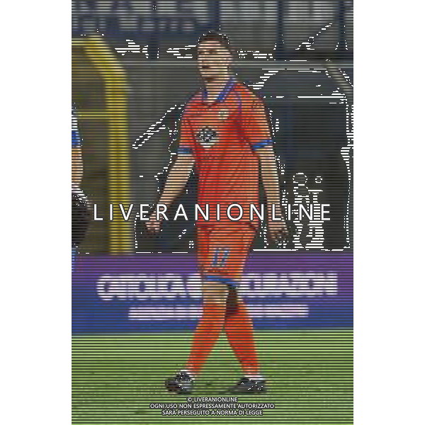 TVRCOR – Pro Patria vs Ospitaletto Franciacorta – Serie C – 11a giornata Campionato Calcio Serie C Lega Pro Busto Arsizio (VA) 26-10-2025 Stadio Carlo Speroni nella foto Georgi Tunjov FOTO ROBERTA CORRADIN-AG ALDO LIVERANI9 SAS