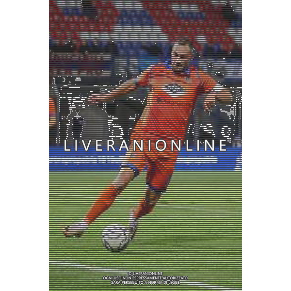 TVRCOR – Pro Patria vs Ospitaletto Franciacorta – Serie C – 11a giornata Campionato Calcio Serie C Lega Pro Busto Arsizio (VA) 26-10-2025 Stadio Carlo Speroni nella foto Michel Panatti FOTO ROBERTA CORRADIN-AG ALDO LIVERANI9 SAS