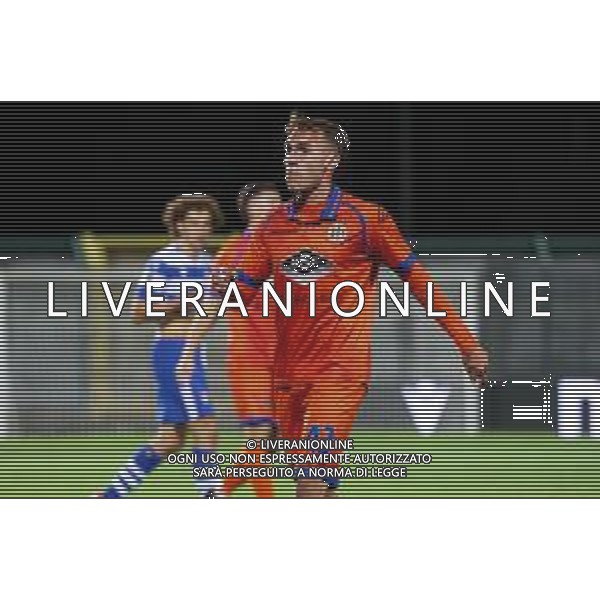 TVRCOR – Pro Patria vs Ospitaletto Franciacorta – Serie C – 11a giornata Campionato Calcio Serie C Lega Pro Busto Arsizio (VA) 26-10-2025 Stadio Carlo Speroni nella foto Mattia Guarneri FOTO ROBERTA CORRADIN-AG ALDO LIVERANI9 SAS