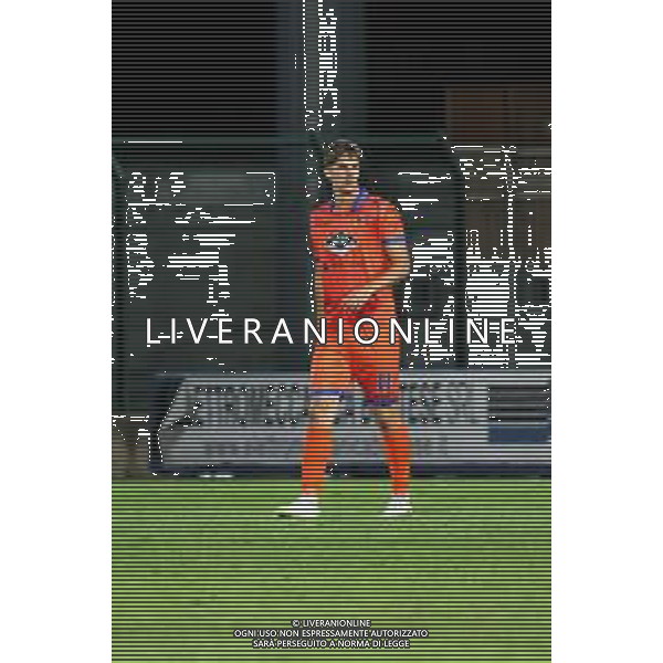 TVRCOR – Pro Patria vs Ospitaletto Franciacorta – Serie C – 11a giornata Campionato Calcio Serie C Lega Pro Busto Arsizio (VA) 26-10-2025 Stadio Carlo Speroni nella foto Andrea Pavanello FOTO ROBERTA CORRADIN-AG ALDO LIVERANI9 SAS