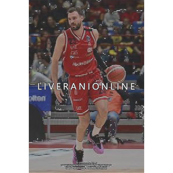 TVRG Olimpia Milano vs Reyer Venezia nella foto Marko Guduric (Olimpia Milano) Assago (MI) 26-10-2025 Unipol Forum EA7 Emporio Armani Milano vs Umana Reyer Venezia Campionato Serie A Unipol - 4a giornata foto Roberto Garavaglia/Agenzia Aldo Liverani sas