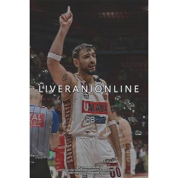 TVRG Olimpia Milano vs Reyer Venezia nella foto Amedeo Tessitori (Reyer Venezia) Assago (MI) 26-10-2025 Unipol Forum EA7 Emporio Armani Milano vs Umana Reyer Venezia Campionato Serie A Unipol - 4a giornata foto Roberto Garavaglia/Agenzia Aldo Liverani sas