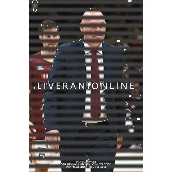 TVRG Olimpia Milano vs Reyer Venezia nella foto Neven Spahija allenatore Reyer Venezia Assago (MI) 26-10-2025 Unipol Forum EA7 Emporio Armani Milano vs Umana Reyer Venezia Campionato Serie A Unipol - 4a giornata foto Roberto Garavaglia/Agenzia Aldo Liverani sas