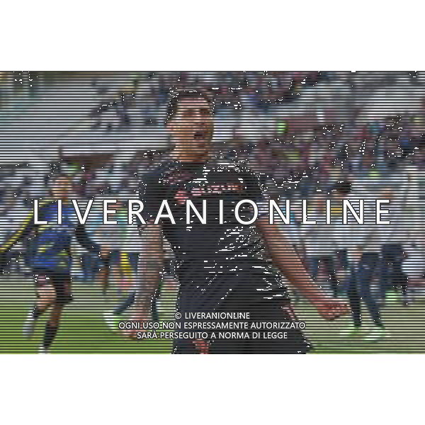 TVMV-Torino 26.10.2025 Stadio Grande Torino @Manuela Viganti/Ag. Aldo Liverani sas Torino vs Genoa Campionato Calcio Serie A Enilive 2025/2026 8a giornata Nella foto: Esultanza gol di GUILLERMO MARIPÁN