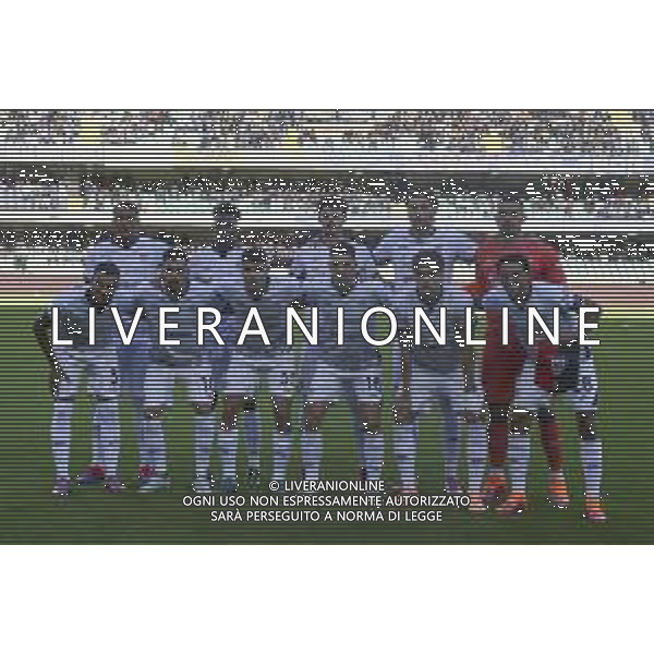 agliari team photo during Hellas Verona FC vs Cagliari Calcio, 8° Serie A Enilive 2025-26 game at Marcantonio Bentegodi stadium in Verona (VR), Italy, on October 26, 2025. (Photo by Davide Casentini) AG ALDO LIVERANI SAS