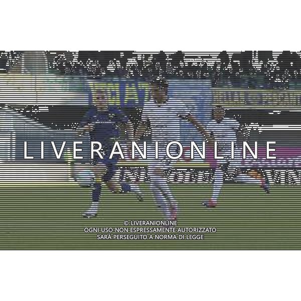 Gennaro Borrelli of Cagliari Calcio play the ball during Hellas Verona FC vs Cagliari Calcio, 8° Serie A Enilive 2025-26 game at Marcantonio Bentegodi stadium in Verona (VR), Italy, on October 26, 2025. (Photo by Davide Casentini) AG ALDO LIVERANI SAS