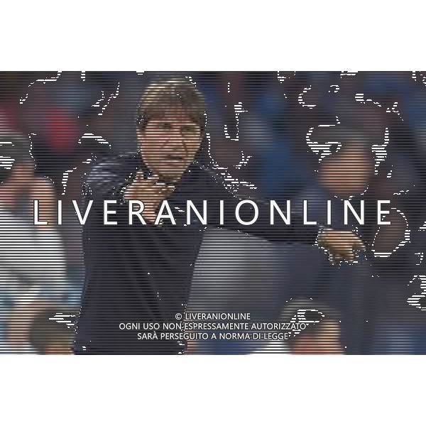 25-10-2025 -NAPOLI CAMPIONATO DI CALCIO SERIE A NAPOLI-INTER NELLA FOTO: ANTONIO CONTE FOTO Mosca\AGENZIA LIVERANI