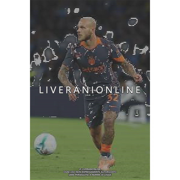 25-10-2025 -NAPOLI CAMPIONATO DI CALCIO SERIE A NAPOLI-INTER Nella foto Federico Dimarco FOTO Mosca\AGENZIA LIVERANI