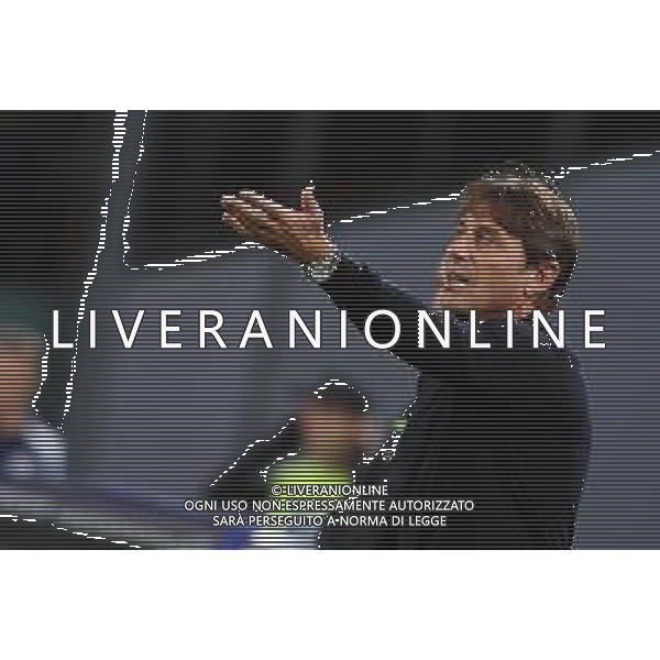 25-10-2025 -NAPOLI CAMPIONATO DI CALCIO SERIE A NAPOLI-INTER NELLA FOTO:Antonio Conte FOTO Mosca\AGENZIA LIVERANI