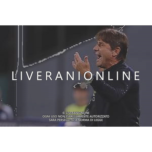 25-10-2025 -NAPOLI CAMPIONATO DI CALCIO SERIE A NAPOLI-INTER NELLA FOTO: Antonio Conte FOTO Mosca\AGENZIA LIVERANI