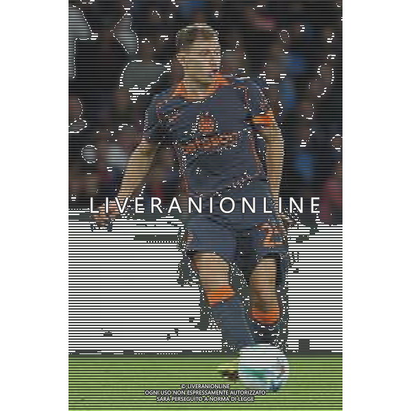 25-10-2025 -NAPOLI CAMPIONATO DI CALCIO SERIE A NAPOLI-INTER NELLA FOTO:Nicolo\' Barella FOTO Mosca\AGENZIA LIVERANI