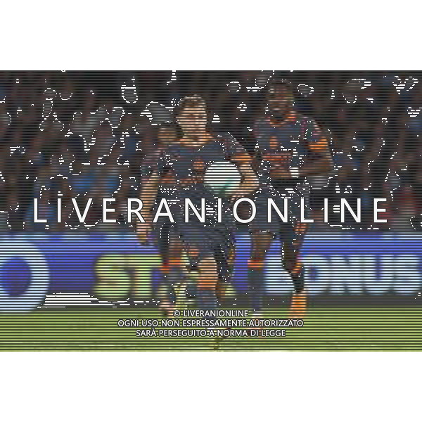 25-10-2025 -NAPOLI CAMPIONATO DI CALCIO SERIE A NAPOLI-INTER NELLA FOTO:Nicolo\' Barella FOTO Mosca\AGENZIA LIVERANI