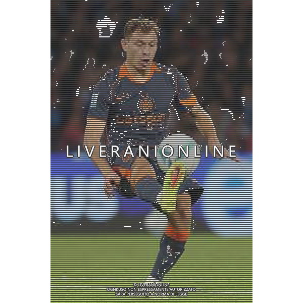 25-10-2025 -NAPOLI CAMPIONATO DI CALCIO SERIE A NAPOLI-INTER NELLA FOTO:Nicolo\' Barella FOTO Mosca\AGENZIA LIVERANI