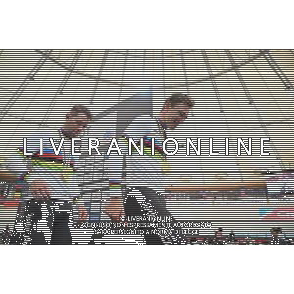 26-10-2025 World Championships Elite Track; Giornata 05; 2025, Belgium; De Wylder, Lindsay; Van De Bossche, Fabio; Santiago Del Cile - Velodromo Penalolen; ©SIROTTI - AGENZIA ALDO LIVERANI SAS