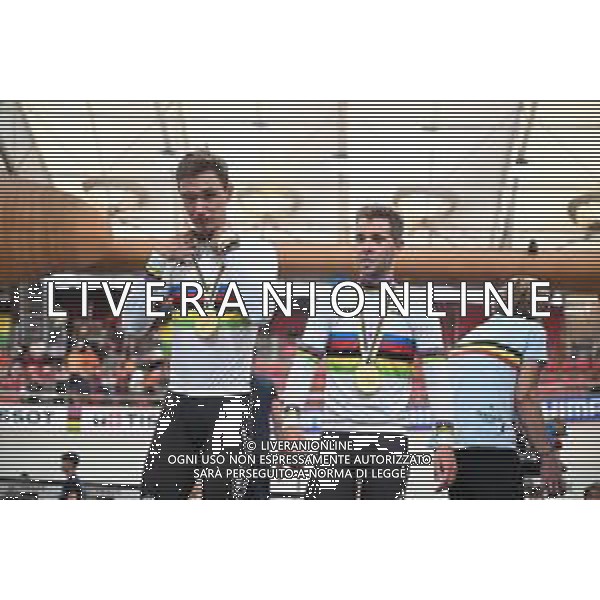 26-10-2025 World Championships Elite Track; Giornata 05; 2025, Belgium; De Wylder, Lindsay; Van De Bossche, Fabio; Santiago Del Cile - Velodromo Penalolen; ©SIROTTI - AGENZIA ALDO LIVERANI SAS