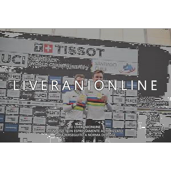 26-10-2025 World Championships Elite Track; Giornata 05; 2025, Belgium; De Wylder, Lindsay; Van De Bossche, Fabio; Santiago Del Cile - Velodromo Penalolen; ©SIROTTI - AGENZIA ALDO LIVERANI SAS