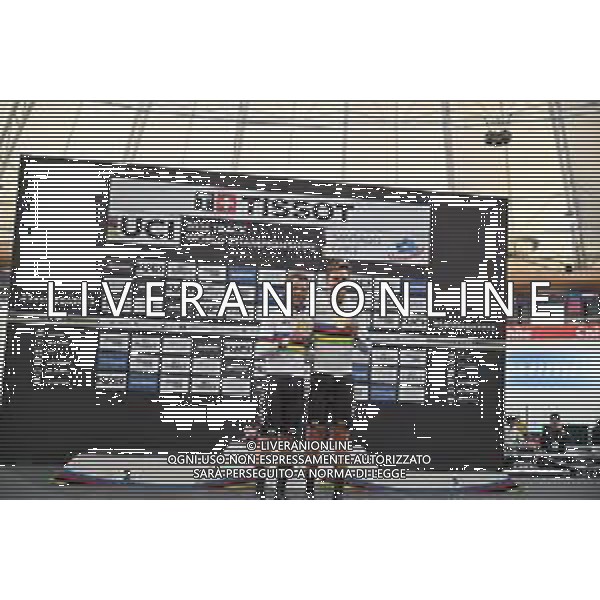 26-10-2025 World Championships Elite Track; Giornata 05; 2025, Belgium; De Wylder, Lindsay; Van De Bossche, Fabio; Santiago Del Cile - Velodromo Penalolen; ©SIROTTI - AGENZIA ALDO LIVERANI SAS