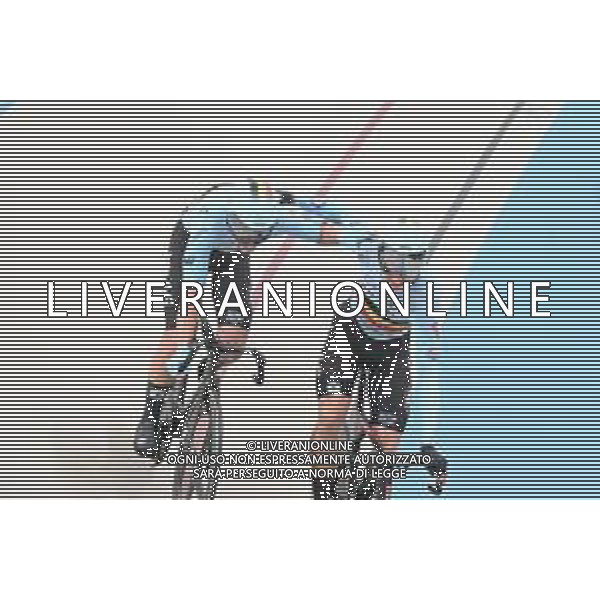 26-10-2025 World Championships Elite Track; Giornata 05; 2025, Belgium; De Wylder, Lindsay; Van De Bossche, Fabio; Santiago Del Cile - Velodromo Penalolen; ©SIROTTI - AGENZIA ALDO LIVERANI SAS