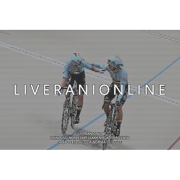 26-10-2025 World Championships Elite Track; Giornata 05; 2025, Belgium; De Wylder, Lindsay; Van De Bossche, Fabio; Santiago Del Cile - Velodromo Penalolen; ©SIROTTI - AGENZIA ALDO LIVERANI SAS