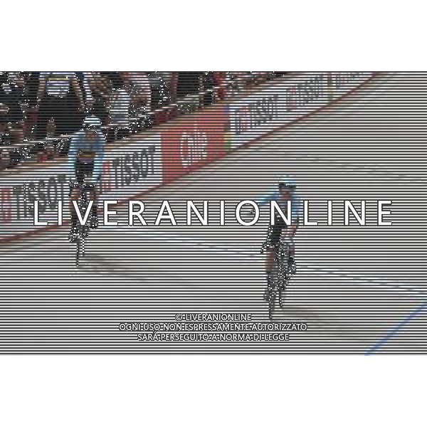 26-10-2025 World Championships Elite Track; Giornata 05; 2025, Belgium; De Wylder, Lindsay; Van De Bossche, Fabio; Santiago Del Cile - Velodromo Penalolen; ©SIROTTI - AGENZIA ALDO LIVERANI SAS